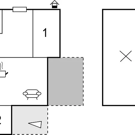 2 Bedroom Front In Vakantiehuis Maslenica